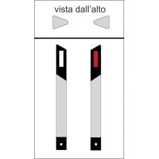 delineatori normali di margine delineatori normali di margine
